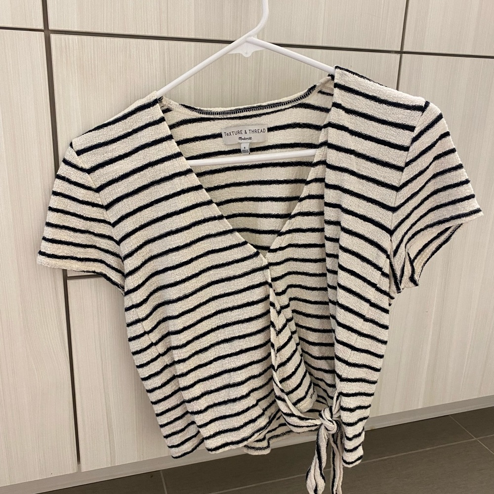 Madewell wrap top